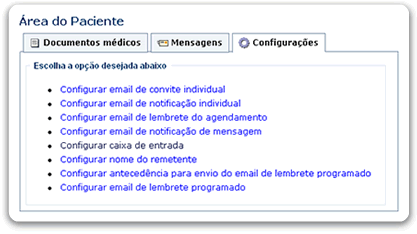 Configurações