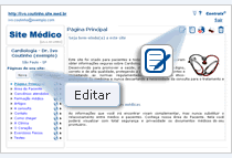 Editando páginas
